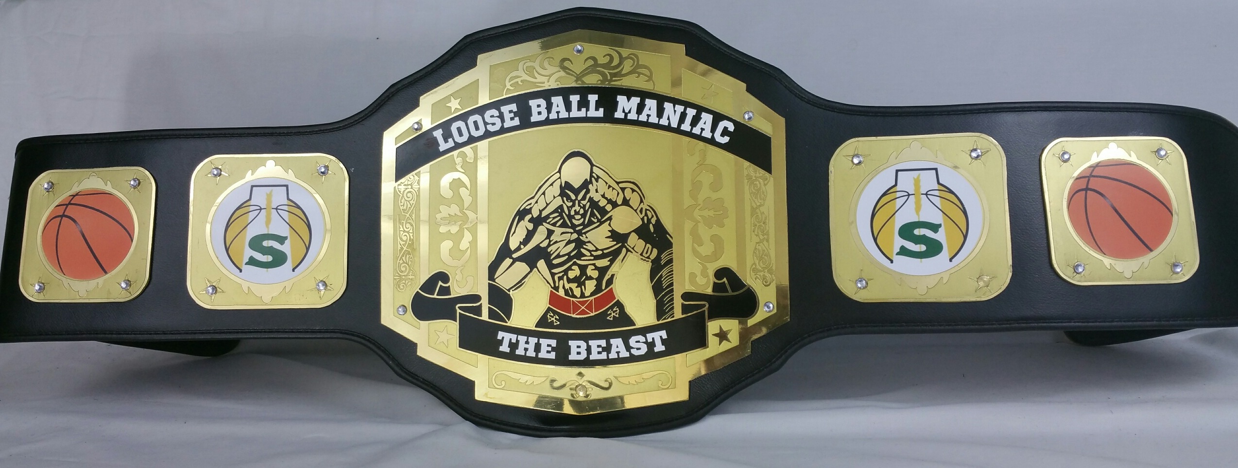 Basketball Custom Championship Belts Available Now